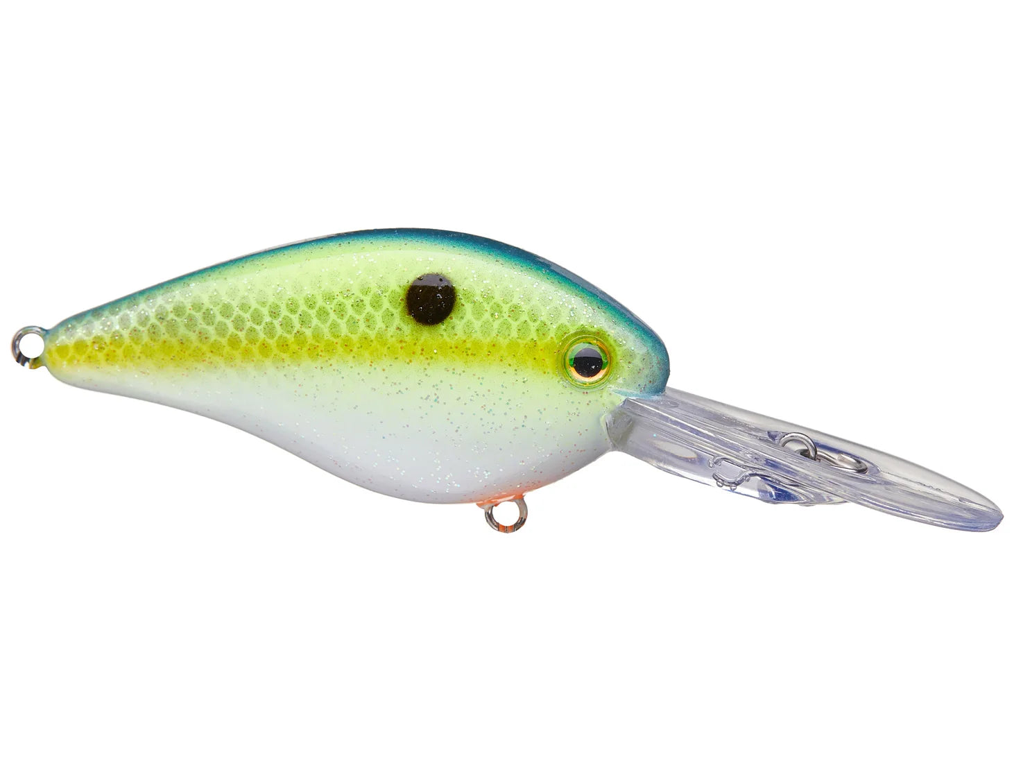 Strike King KVD HC Flat Side 1.5 Crankbait - Chartreuse Sexy Shad image