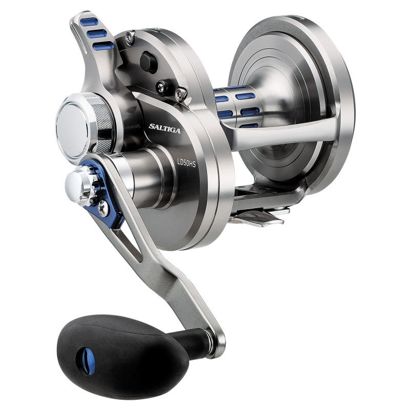 Daiwa Saltiga 50 Lever Drag Single Speed Reel - SAGLD50HS - Right Hand image 0