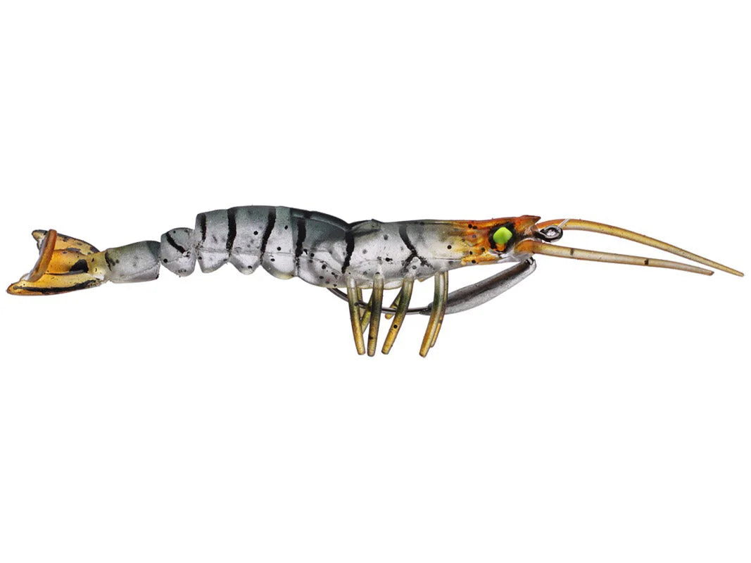 Savage Gear TPE 3D Manic Shrimp 4" or 5" - 4", Natural image