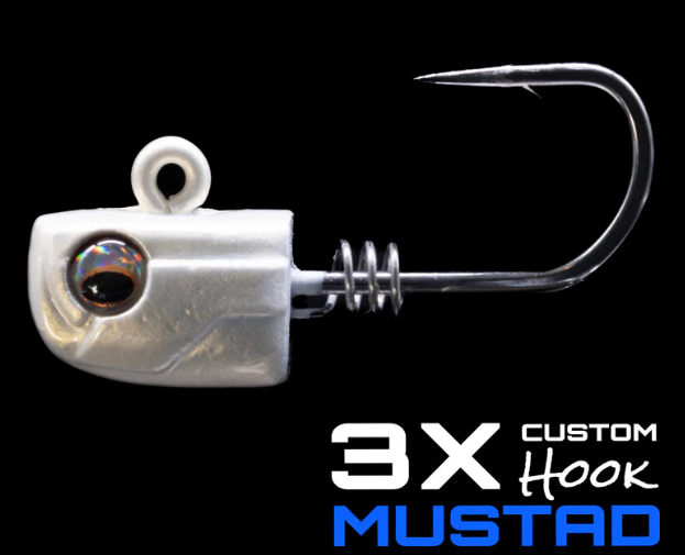 NLBN 3'' JIG HEADS - HELLYEAHBUTTER, 1OZ image