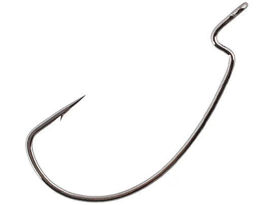 Gamakatsu Offset EWG Worm Hooks Black 25 Pack - 5/0 image