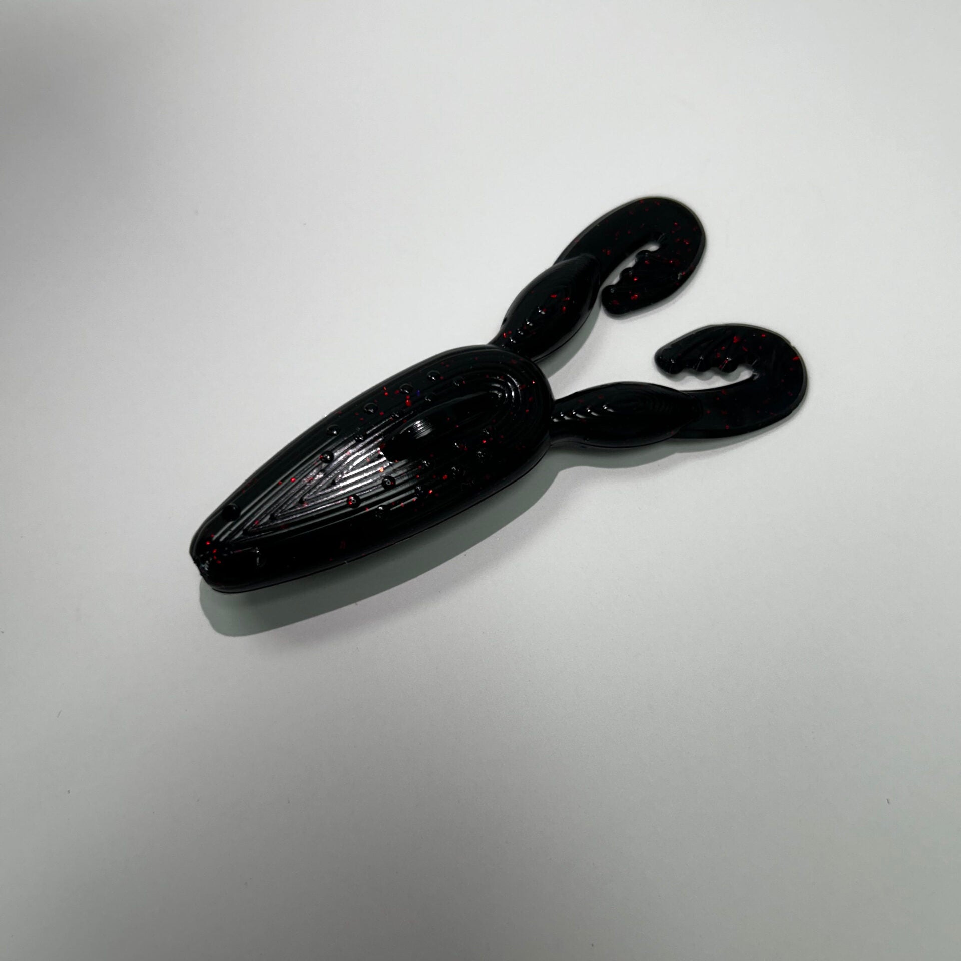 UFO Phenom Frog - Black with Red Flake image