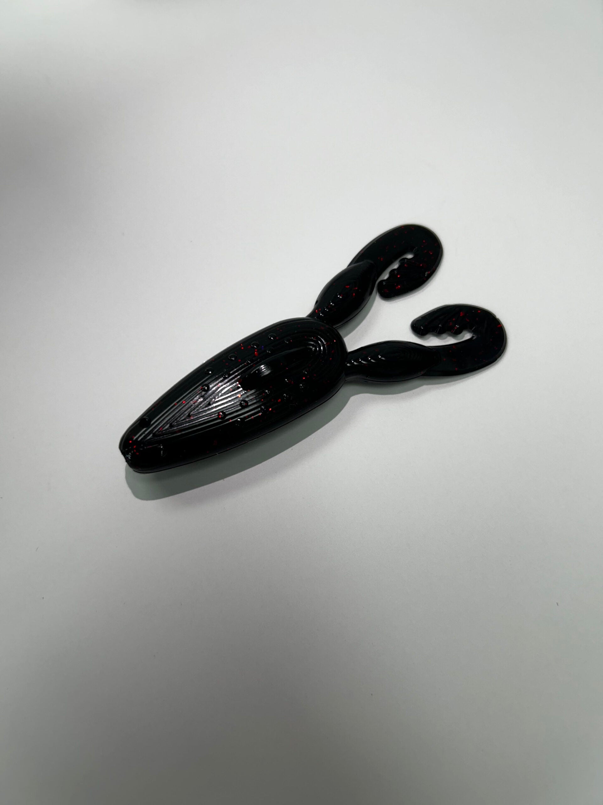 UFO Phenom Frog - Black with Red Flake image
