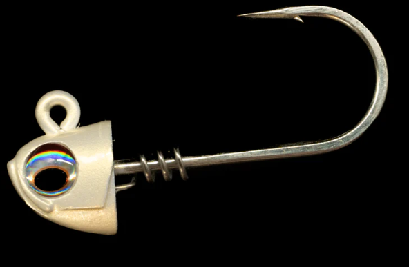 NLBN Tuna 4X Super Duty 5" Jig Heads - Hell Yeah, 1.5OZ image