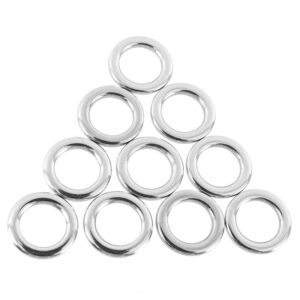 R&R Stainless Steel Kite Rings (10 ct.) image 1