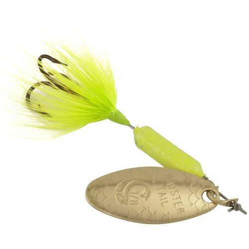 Worden's Original Rooster Tail 1/8oz Treble Hook - Glitter Chartreuse image