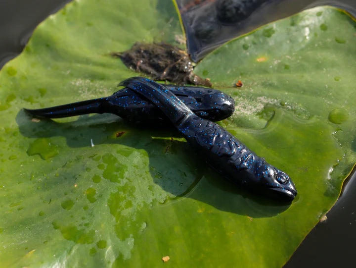 American Snakehead Customs FROGLET - Black n Blue image
