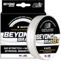 Beyond Braid WHITE 8X 300 yd 8-100 lb Spool image 0