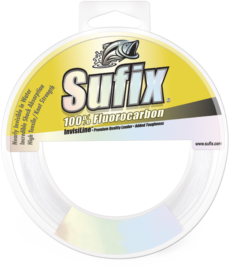 Sufix 100% FLUOROCARBON INVISILINE™ LEADERS 33 yd 2-80 lb Spool - 60 image