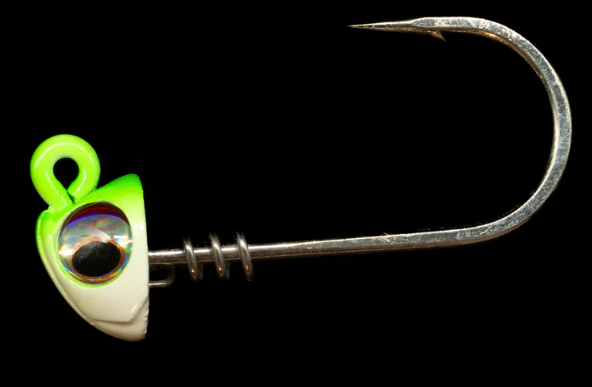 NLBN Tuna 4X Super Duty 5" Jig Heads - Limesider, 1OZ image