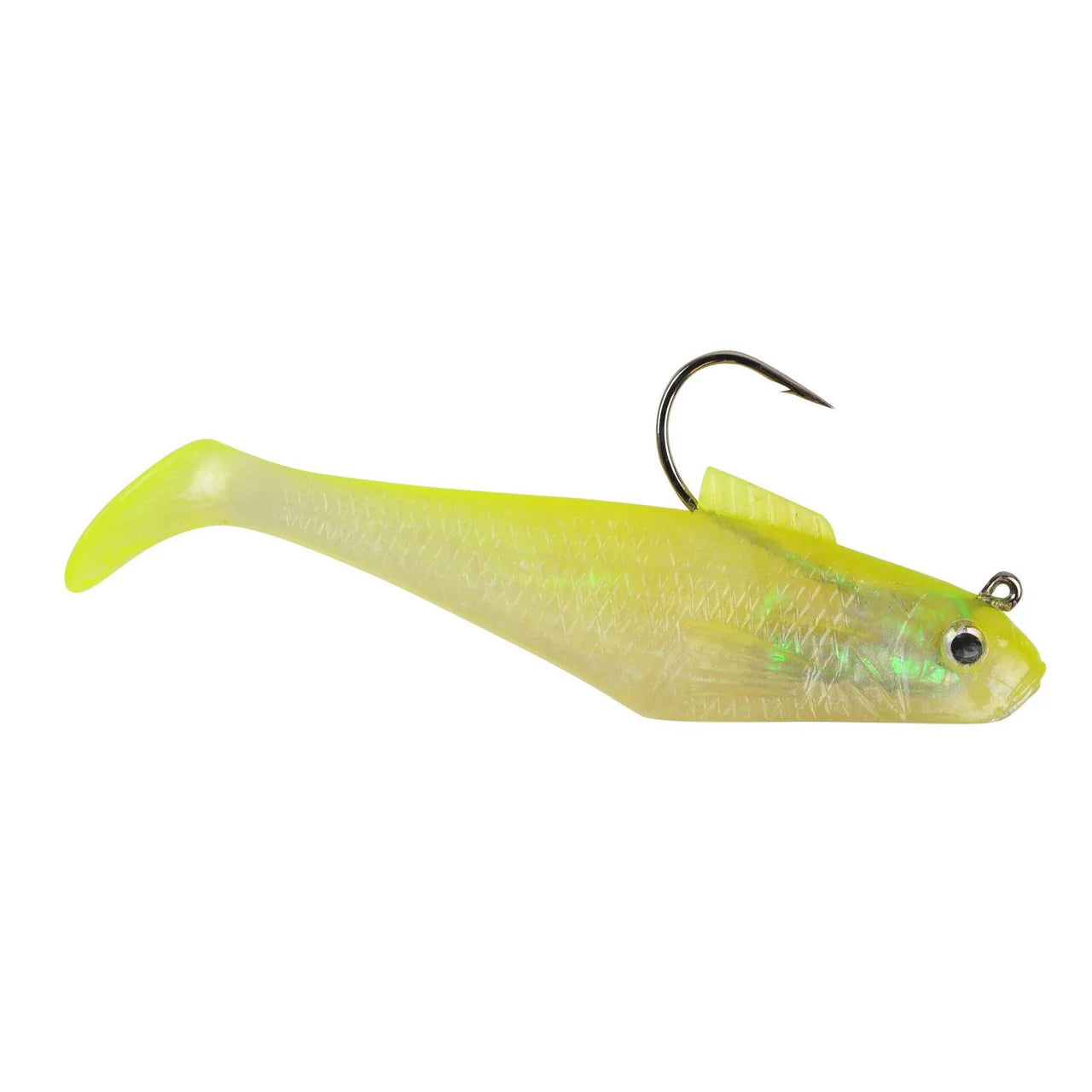 POWERBAIT® PRE-RIGGED SWIM SHAD 3" 1/4oz - Shiner Chartreuse image
