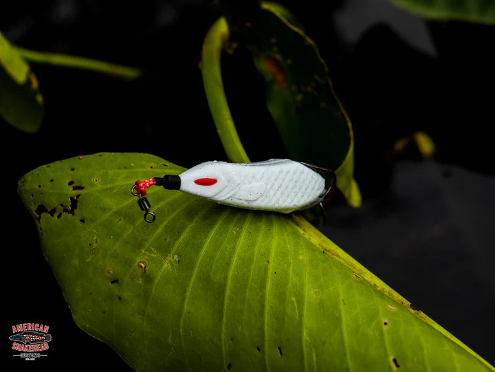 American Snakehead Customs SNEK FROG - Ghost image