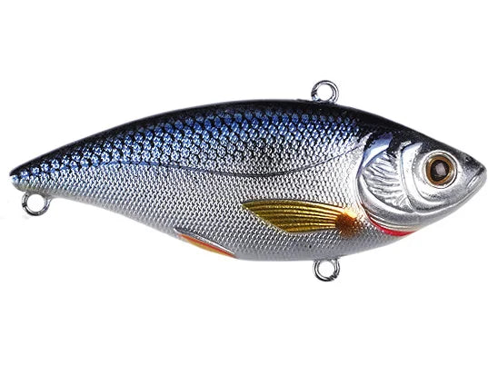 LIVETARGET Golden Shiner Vibration Trap 2.8" 1/2 oz - Silver Blue image