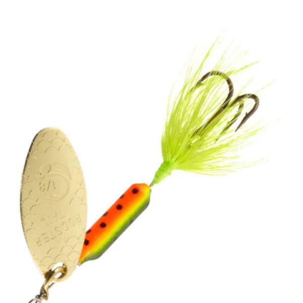 Worden's Original Rooster Tail 1/8oz Treble Hook - Fire Tiger image