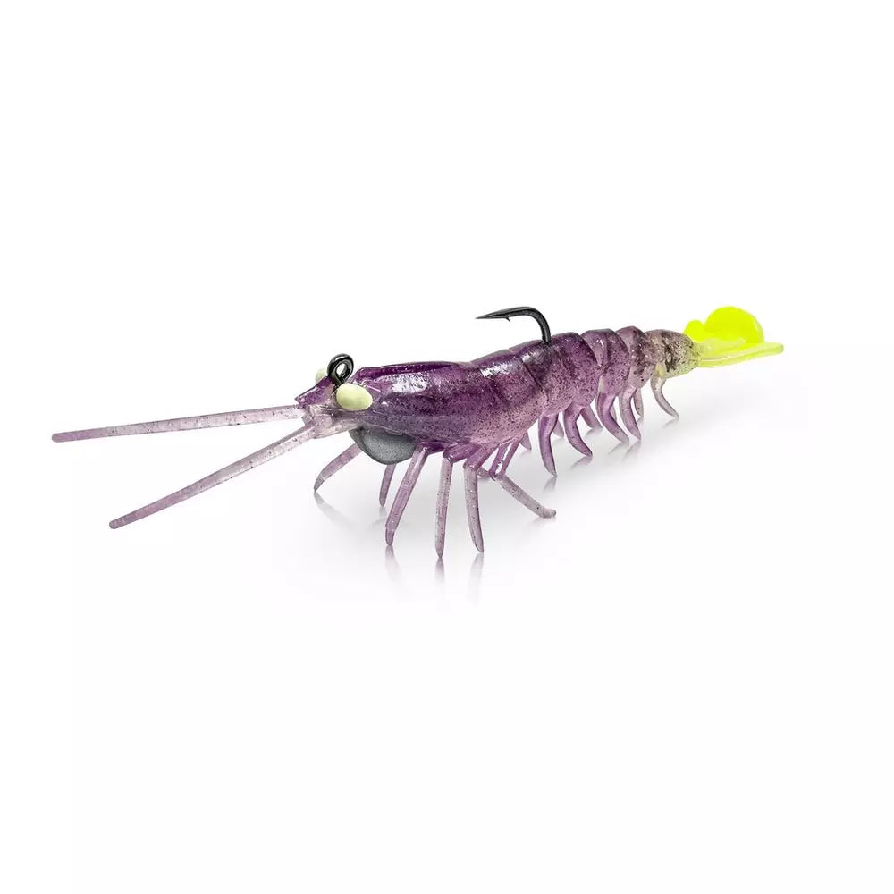 Savage Gear Manic Shrimp RTF WL - Purple Chartreuse image
