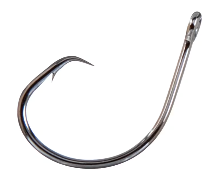 Mustad Demon Perfect Offset Circle Hook Black Nickel Color - 2/0 (10 Pack) image