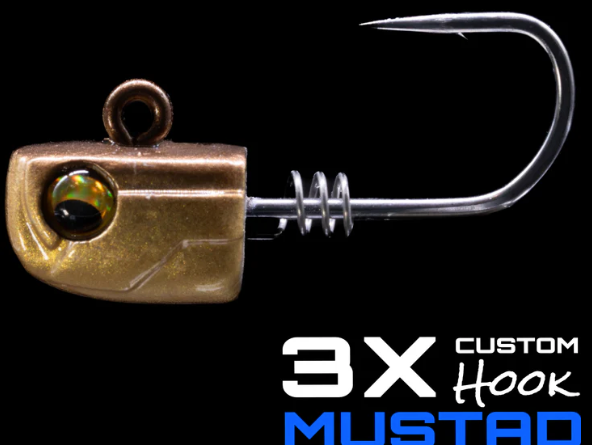 NLBN 3'' JIG HEADS - TWISTEDTEA, 1OZ image