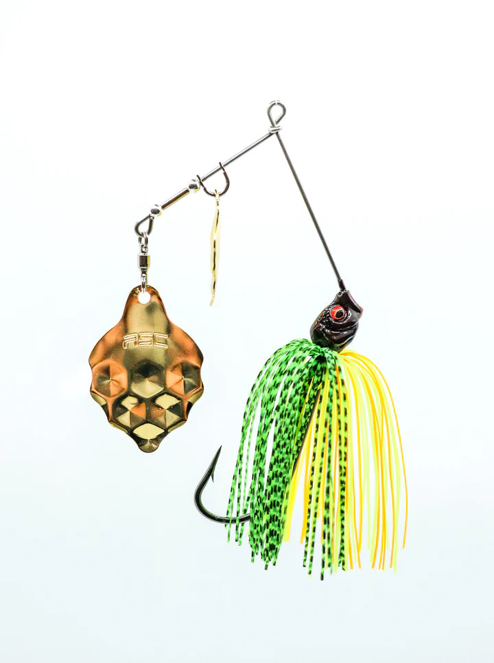 American Snakehead Customs Cobra v2.0 SpinnerBait - Firefly image