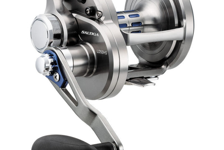 Daiwa Saltiga 50 Lever Drag Single Speed Reel - SAGLD50HS - Right Hand image