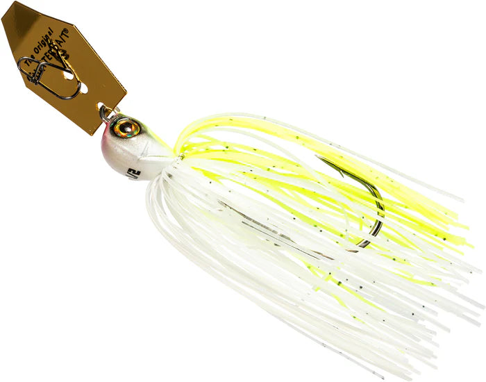 Z-Man Chatterbait Elite Evo 1/2oz - Chartreuse/White image
