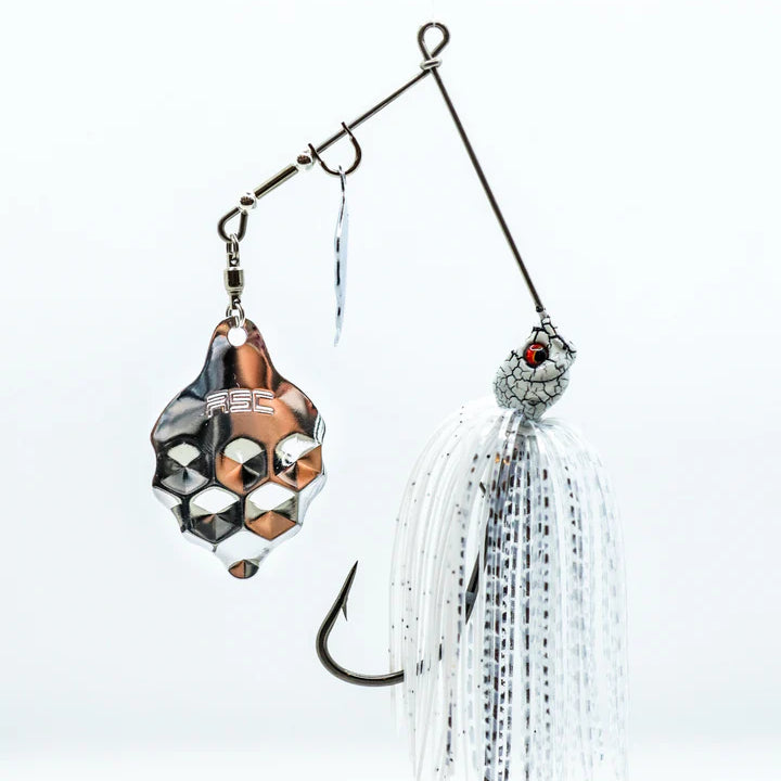 American Snakehead Customs Cobra v2.0 SpinnerBait - Snek Flash image