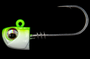 NLBN Tuna 4X Super Duty 5" Jig Heads - Limesider, 3OZ image