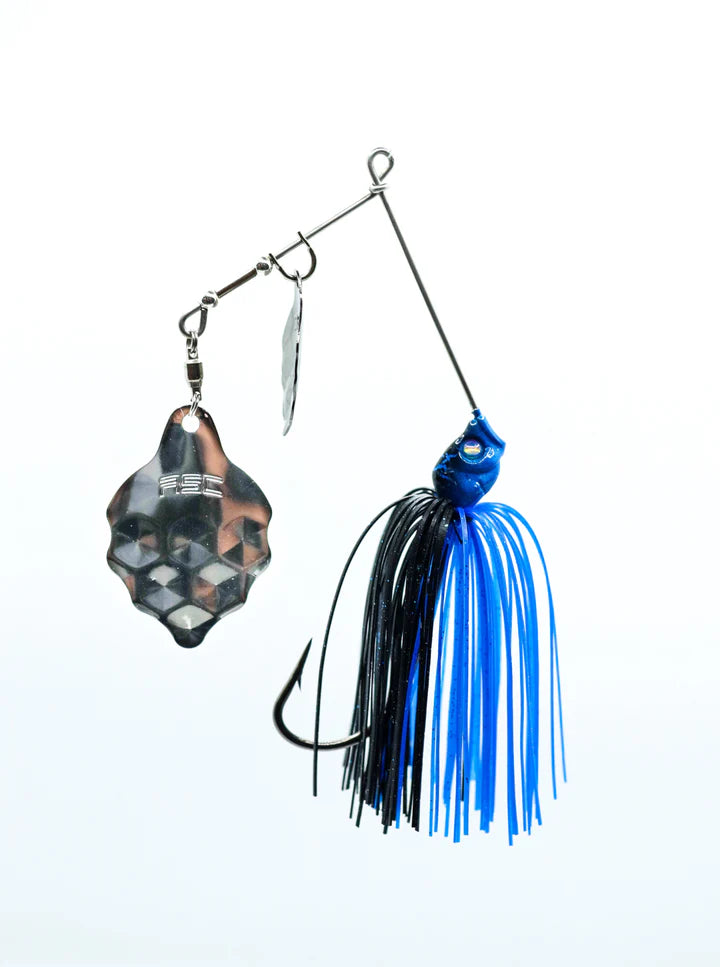 American Snakehead Customs Cobra v2.0 SpinnerBait - Blue Magic image