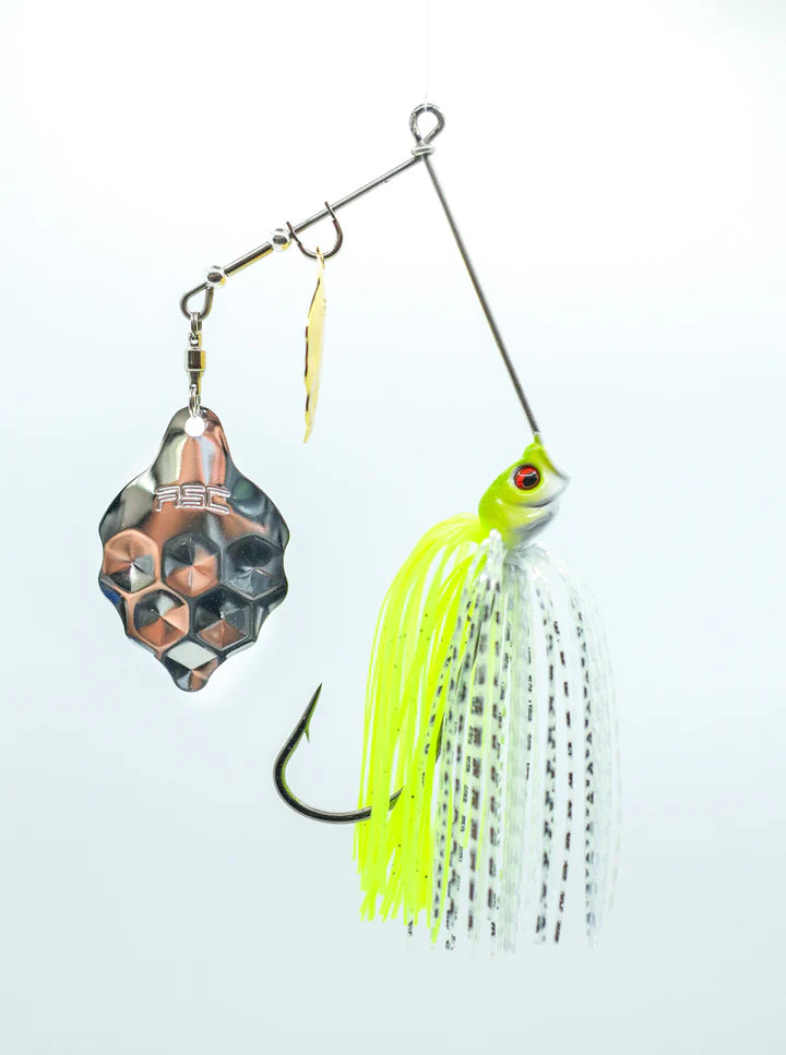 American Snakehead Customs Cobra v2.0 SpinnerBait - Highlighter image