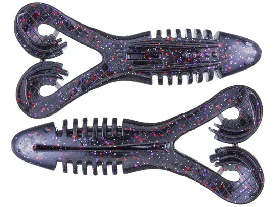 Googan Baits Toad Frog Softbait 5pk - Black Flash image