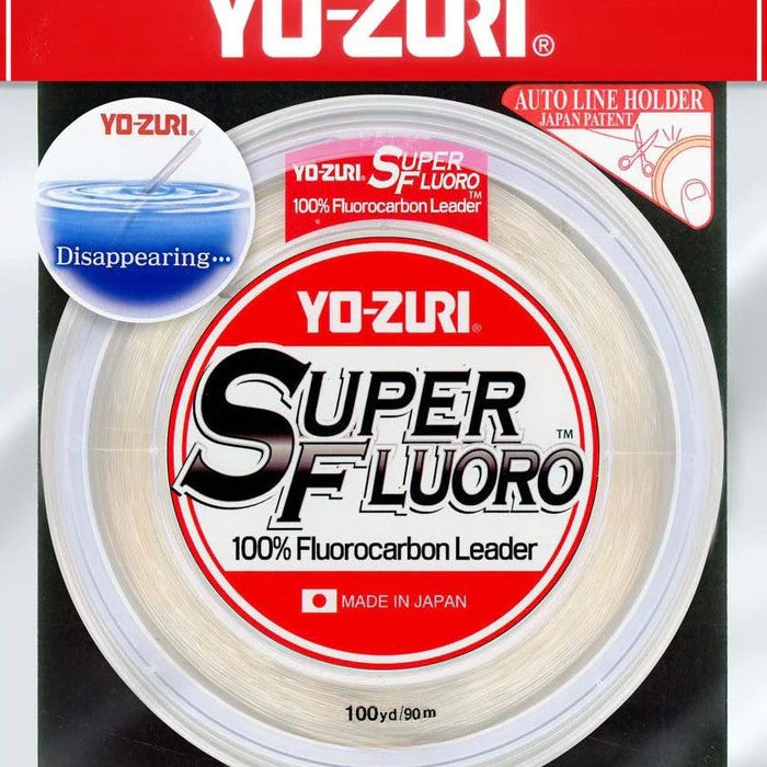 Yo-Zuri Superfluoro Fluorocarbon Leader 100 yd 15-80 lb Spool image 0