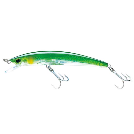 Yo-Zuri Floating Crystal 3D Minnow Plug - Silver Green image