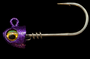 NLBN Tuna 4X Super Duty 5" Jig Heads - Purple Haze, 1.5OZ image