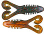 Googan Baits Toad Frog Softbait 5pk - Fire Craw image