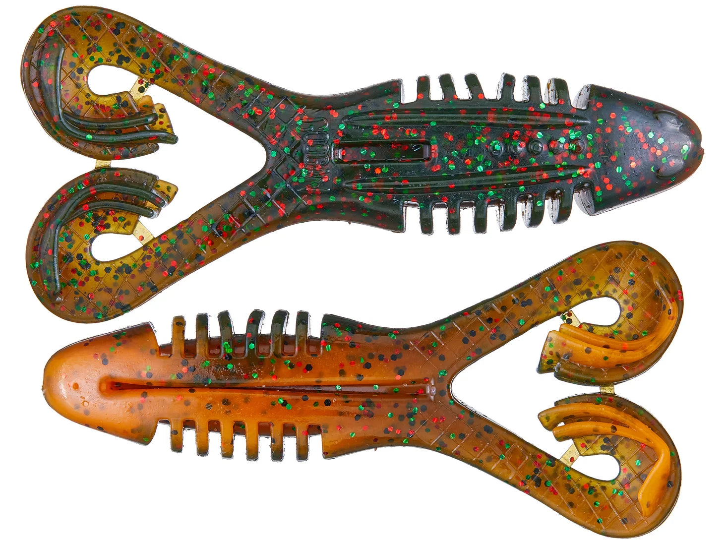 Googan Baits Toad Frog Softbait 5pk - Fire Craw image