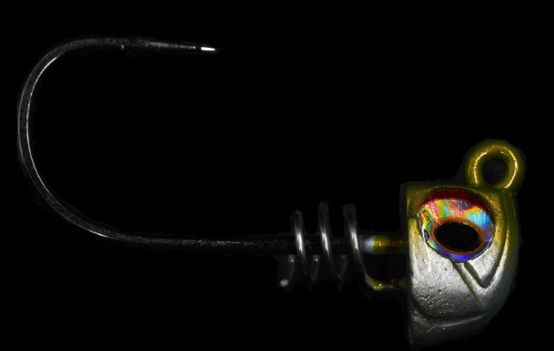 NLBN 3'' JIG HEADS - GREENBACK, 1/4OZ image