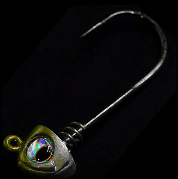 NLBN 8'' JIG HEADS - Green Back, 1OZ image