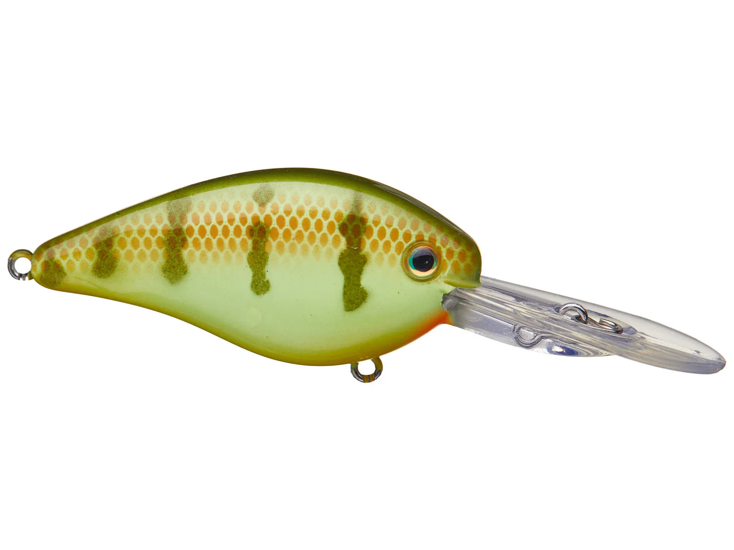 Strike King KVD HC Flat Side 1.5 Crankbait - Chartreuse Perch image
