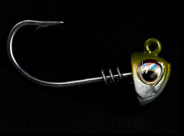 NLBN 5'' JIG HEADS - Green Back, 1OZ image
