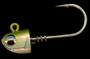 NLBN Tuna 4X Super Duty 5" Jig Heads - Green Back, 2OZ image