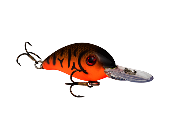 Strike King PRO MODEL SERIES 3 CRANKBAIT - Brown Orange Belly Craw image