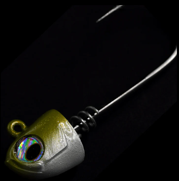 NLBN 8'' JIG HEADS - Green Back, 2OZ image