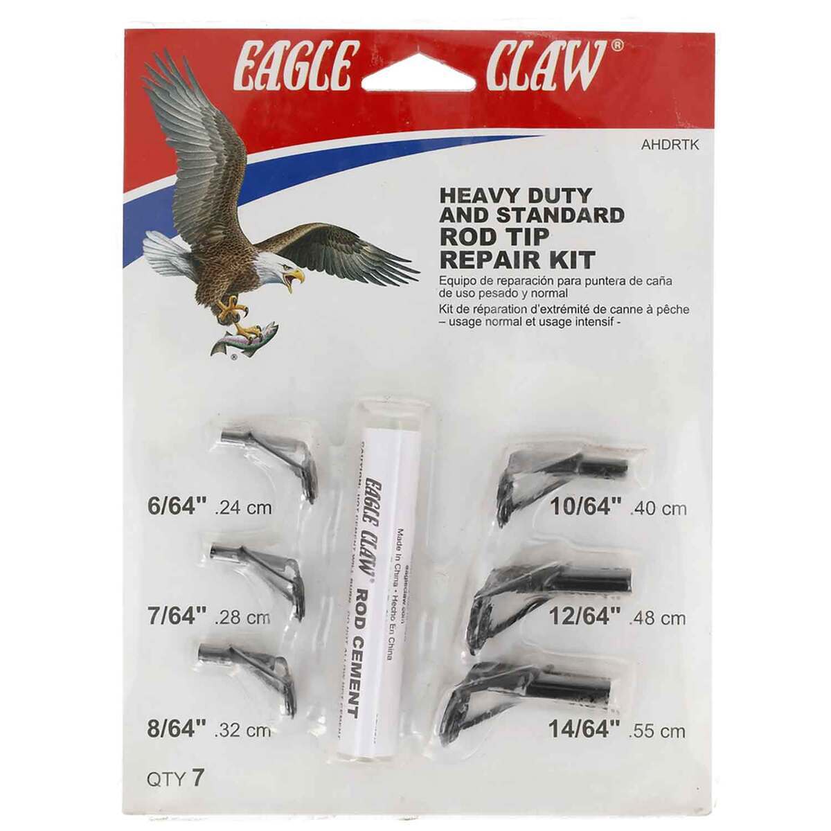 Eagle Claw HEAVY DUTY AND STANDARD ROD TIP REPAIR KIT image 0