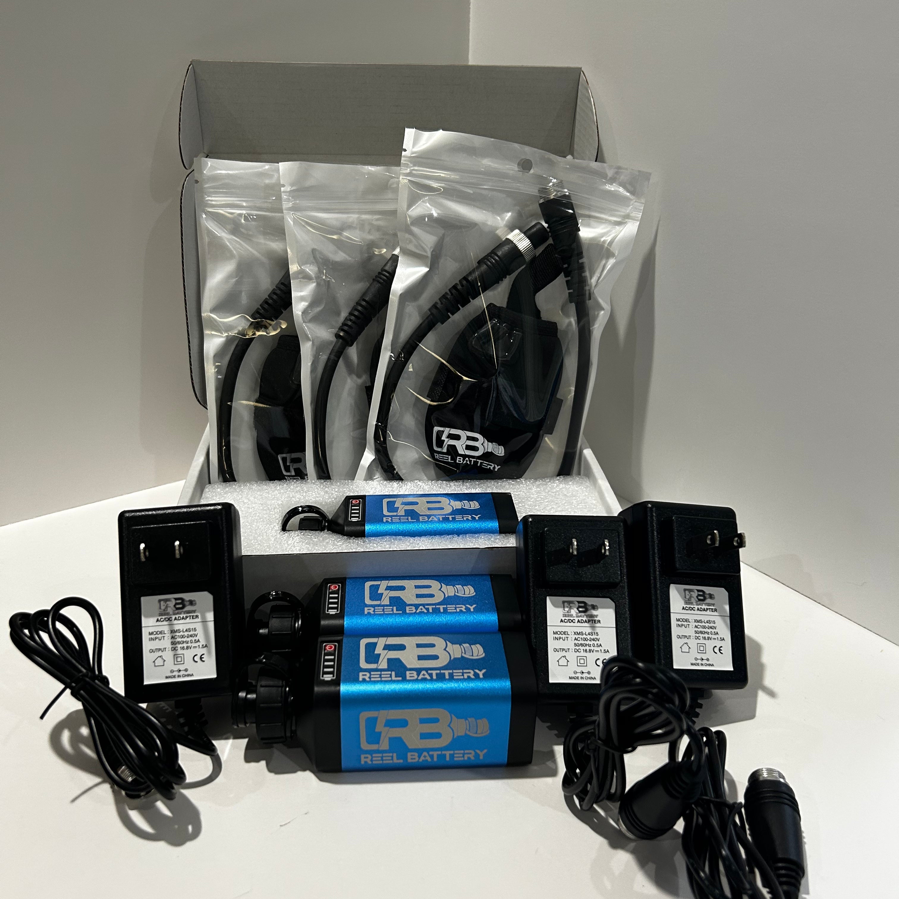 Reel Battery RB300 (3) Battery Tournament Kit