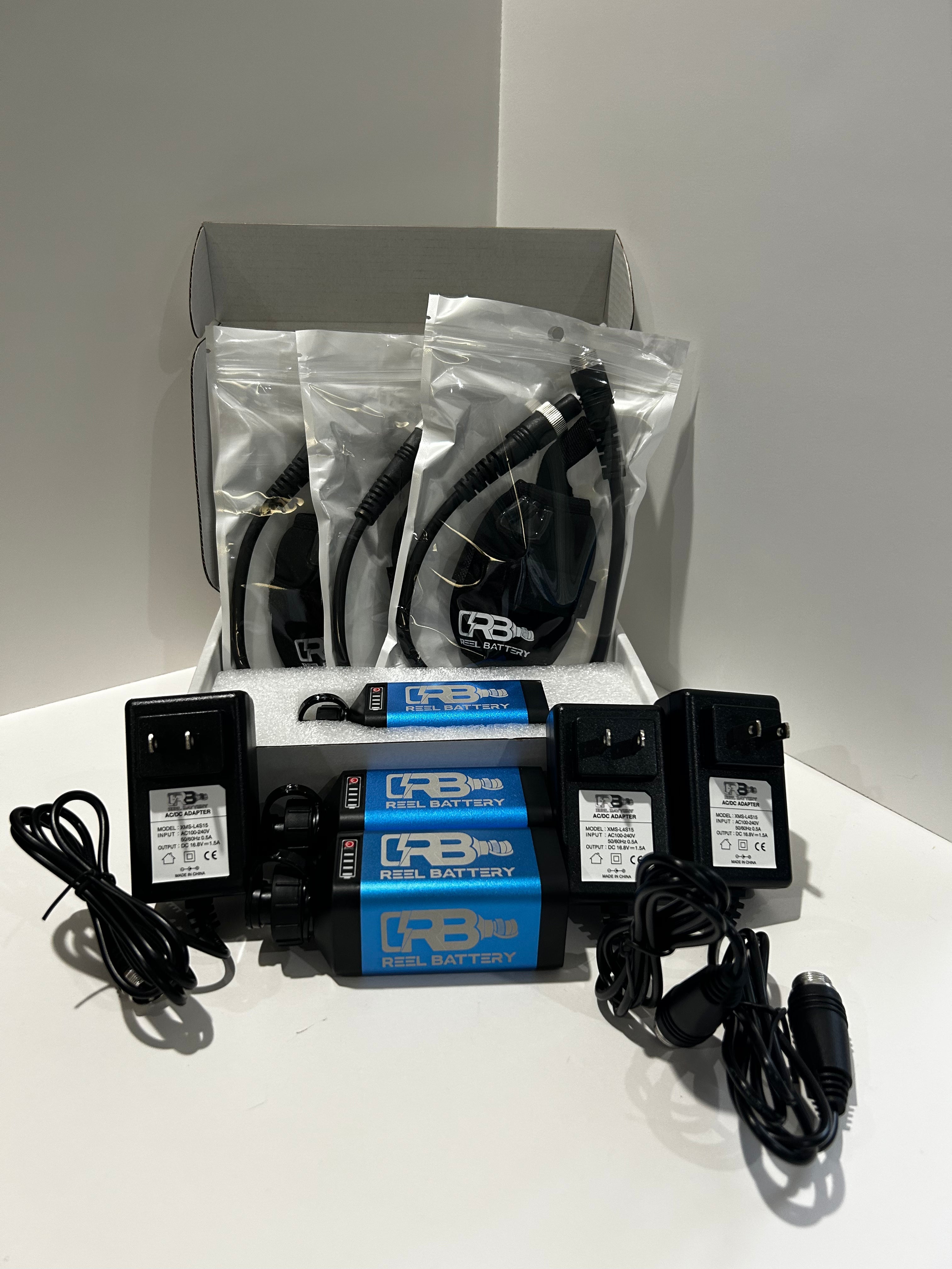 Reel Battery RB300 (3) Battery Tournament Kit