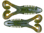 Googan Baits Toad Frog Softbait 5pk - Green Pumpkin image