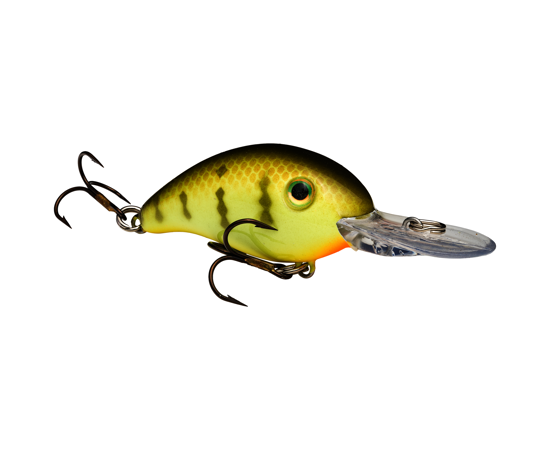Strike King PRO MODEL SERIES 3 CRANKBAIT - Chartreuse Perch image