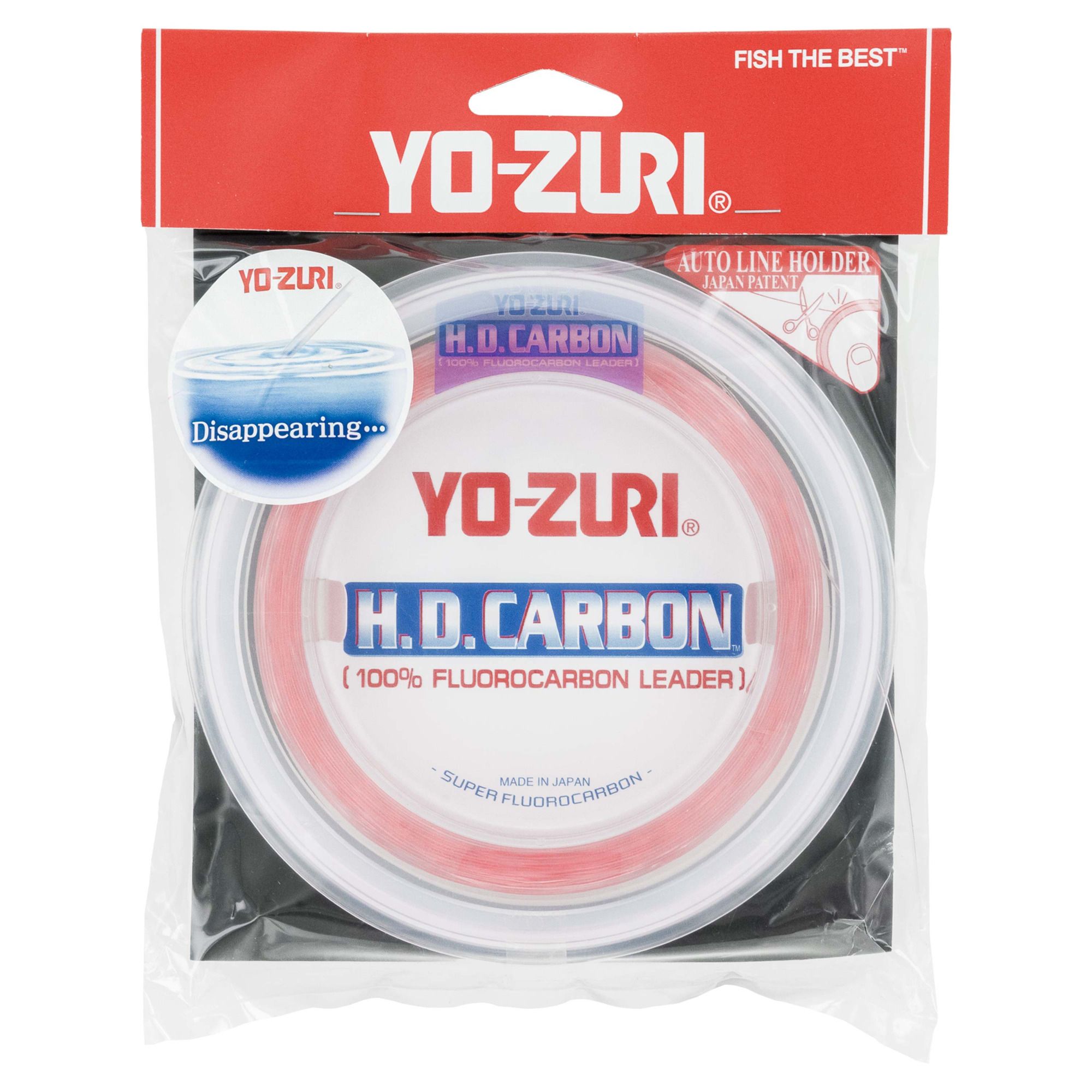 Yo-Zuri HD Carbon Disappearing Pink 100 Yards Fluorocarbon Leader 15-80 lb Spool - 15 image