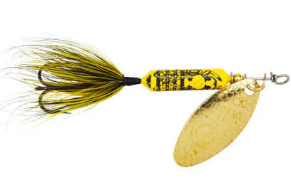 Worden's Original Rooster Tail 1/8oz Treble Hook - Bumble Bee image