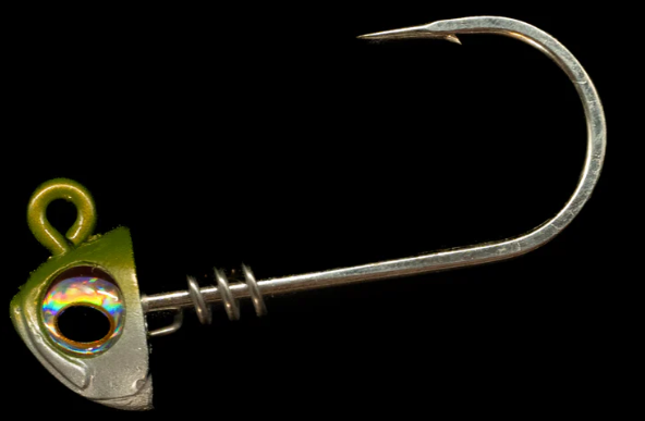 NLBN Tuna 4X Super Duty 5" Jig Heads - Green Back, 1OZ image