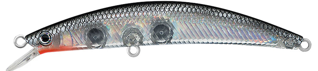 DAIWA DR.MINNOW JERKBAIT 3.5" 1/4oz - Crystal Black Pearl image